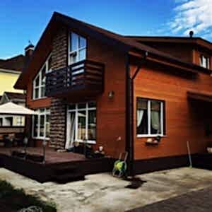 Каркасный дом 11x10 метра под ключ Каркасный дом 11x10 метра под ключ