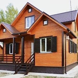 Каркасный дом 8x8 метра под ключ Каркасный дом 8x8 метра под ключ