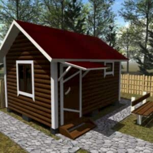 Каркасная баня (34-1) 3 на 4 метра под ключ Каркасная баня (34-1) 3 на 4 метра под ключ