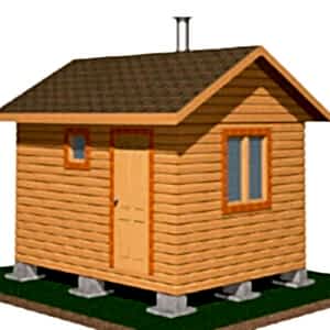 Каркасная баня (34-5) 3 на 4 метра под ключ Каркасная баня (34-5) 3 на 4 метра под ключ