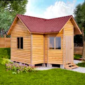 Каркасная баня (35-8) 3 на 5 метра под ключ Каркасная баня (35-8) 3 на 5 метра под ключ