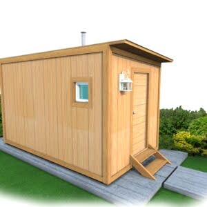 Каркасная баня (24-6) 2 на 4 метра под ключ Каркасная баня (24-6) 2 на 4 метра под ключ