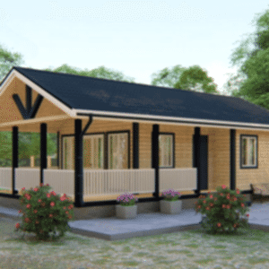 Дом 11 на 6 с большой террасой Дом 11 на 6 с большой террасой