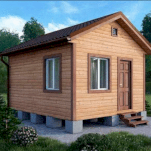 Дачный каркасный дом 5 на 5 Дачный каркасный дом 5 на 5
