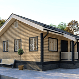 Дом из дерева 8 на 7 Дом из дерева 8 на 7